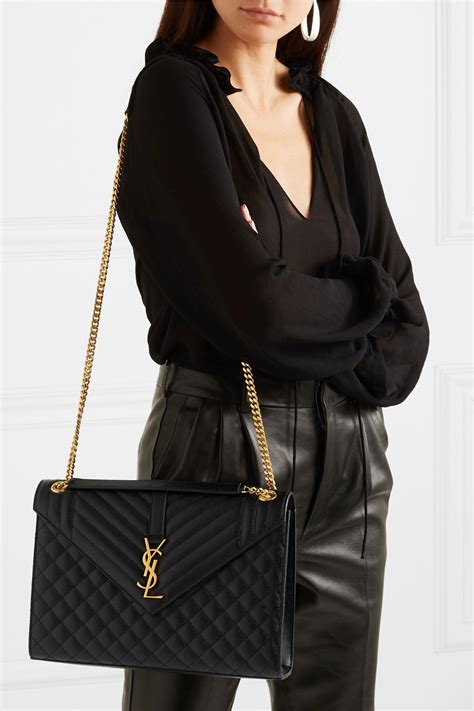 large envelope bag ysl